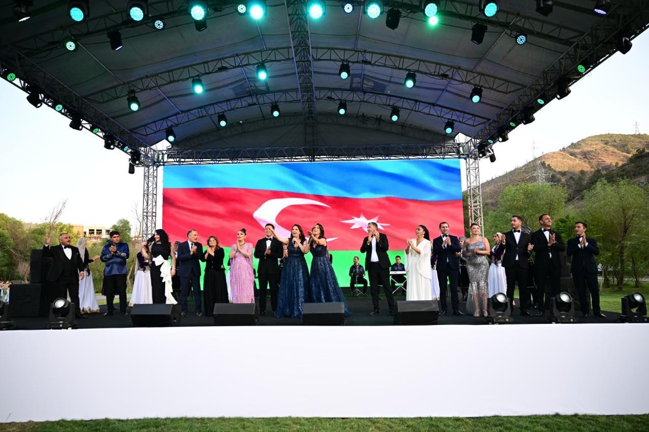 Laçın Şəhəri Günü münasibətilə möhtəşəm konsert oldu - FOTOLAR